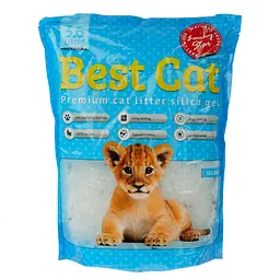 Силікагелевий наповнювач для котячого туалету Best Cat Blue Mint, 3,6 л (SGL003)