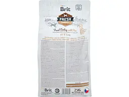 Сухий корм для собак Brit Fresh Turkey/Pea Light Fit and Slim Adult 2.5 кг (8595602530809) - мініатюра 2