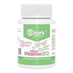 Вітамін B12 Vitamin B12 1000 mcg - 100 tabs