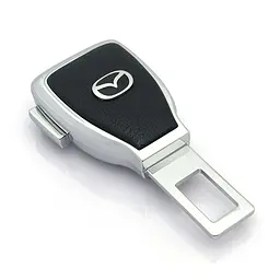 Заглушка перехідник ременя безпеки з логотипом Mazda 1 шт