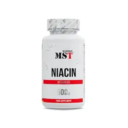 Вітамін В3 Niacin, 60 капсул MST Nutrition vit0004472
