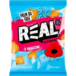 Крекер Pichkar Real з маком 190 г