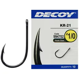 Гачок Decoy KR-21 Black Nickeled 1 (10 шт/уп)