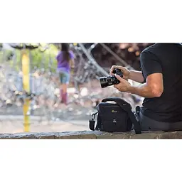 Сумка для фотоапарата Lowepro Nova 170 AW II Black (LP37121-PWW) [135680] - мініатюра 14
