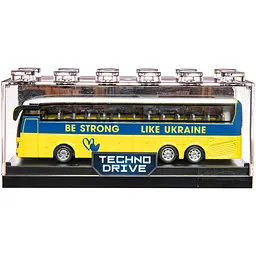 Автомодель TechnoDrive Автобус екскурсійний Україна (250419CG) - мініатюра 9