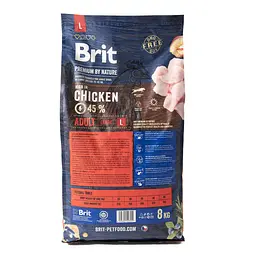 Сухий корм для собак великих порід Brit Premium Dog Adult L з куркою 8 кг - мініатюра 2