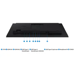 Монiтор SAMSUNG LS24D400GAIXCI - мініатюра 3