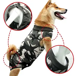 Післяопераційна попона Derby Fashion Style Camouflage, XS - мініатюра 2