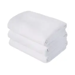 Рушник махровий Lotus Home - Total soft white білий 50x90 (20/2) 500 г/м² - мініатюра 5
