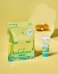 LULULUN Face Mask Setouchi Lemon освітлююча маска з екстрактом лимону, 7 шт - мініатюра 5