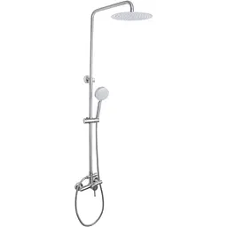 Душова система для душу Lidz Aria 1020 на два споживача (k35) LDARI1020NKS46114 Nickel, Нержавіюча сталь