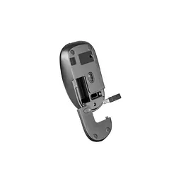 Мишка Defender Wave MM-995 Silent Wireless Grey (52993) - мініатюра 2