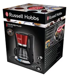 Кавоварка 24031-56 Colours Plus+ Red Russell Hobbs teh0026792 - мініатюра 6