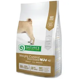 Сухий корм для собак Nature's Protection Weight Control Sterilised Adult all breeds 4 кг (NPS45660)