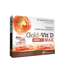 Вітаміни та мінерали Gold-Vit D Max, 30 капсул Olimp Sport Nutrition vit0004523