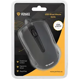 Мишка YENKEE YMS 1015BK USB Black (45010820) - мініатюра 4