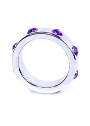 Ерекційне кільце B - Series HeavyFun Metal Cock Ring 5.5 см сріблястий - мініатюра 4