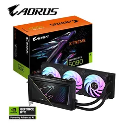 Відеокарта GF RTX 5090 32GB GDDR7 Aorus Xtreme Waterforce Gigabyte (GV-N5090AORUSX W-32GD) - мініатюра 2