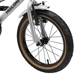 Дитячий велосипед Miqilong ST 16" срібний - мініатюра 8