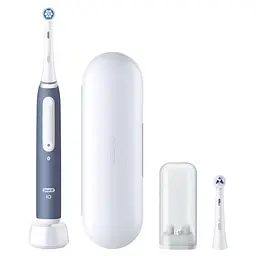 Електрична зубна щітка Oral-b Braun iO 4 My Way Blue + футляр - мініатюра 3