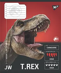 Упаковка зошитів Yes Jurassic World Strength and Power учнівський загальний 10 шт./48 кл. (767672) - мініатюра 4