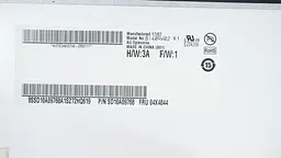Матриця 14.0 B140RW02 V.1 1600х900, 40pin, LED, SLIM вертикальні вушки, матова, роз'єм праворуч знизу для ноутбука - мініатюра 2