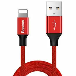 Кабель Baseus Yiven Cable USB to Lightning 1.8M CALYW-A09 Red