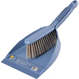 Набір для прибирання Ardesto Solid совок та щітка синій (ARHE1306B)