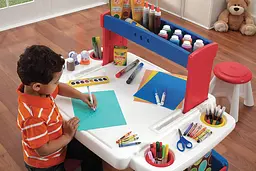 Двосторонній стіл для творчості з двома стільцями Step 2 Creative Projects (41379) - мініатюра 7