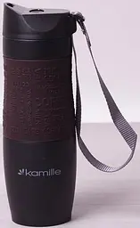 Термокухоль з ремінцем, нержавіюча сталь Kamille 480 мл kuh0009295 - мініатюра 3