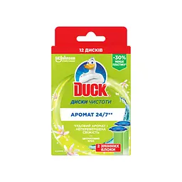 Туалетный блок Duck Диски чистоты Цитрусовый бриз сменный блок 2 шт. (5000204339703)