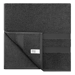 Рушник махровий Ardesto Splendid 70х140см, 100% бавовна, сірий темний pbe0050367 - мініатюра 3