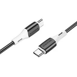 Дата кабель Borofone BX79 Type-C to Type-C 60W (1m) Чорний - мініатюра 2