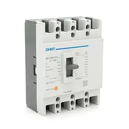 Автоматичний вимикач змінного струму CHINT NM1-125S/4300-100А 4P, 380 В. 100A. 8КА/400В; 10КА/800В. 155*120*68mm