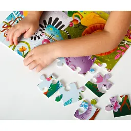 М’які пазли Vladi Toys Зоопарк 35 елементів VT1102-33 - мініатюра 5