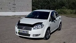 Дефлектор капоту мухобійка для Fiat Linea 2007-