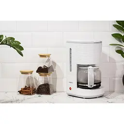 Кавоварка Ardesto крапельна White stripes FCM-D17WG 1.5 л мелена біло-сіра - мініатюра 2