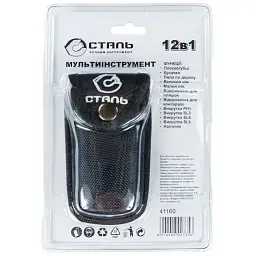 Мультитул Сталь 12 в 1, 16.5 см (102730) - мініатюра 4