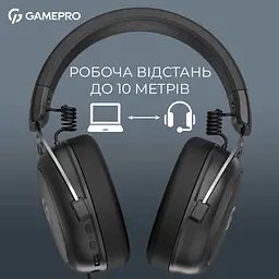 Ігрові навушники GamePro Asgard Skald 4-Mode Black (HSW160B) [153963] - мініатюра 12