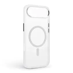 Чохол-накладка ArmorStandart Unit MagCase для Apple iPhone Air Matte Clear Silver + Pink Button Set - мініатюра 2