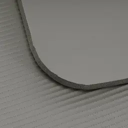 Килимок спортивний Actiget NBR 183 x 61 x 1 cм для йоги та фітнесу ACT0019 Grey - мініатюра 3