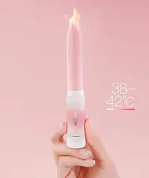 Ліпстик-вібратор KISSTOY Pop Cherry, 7 режимів, 2 мотори, гнучкий, підігрівання - мініатюра 5