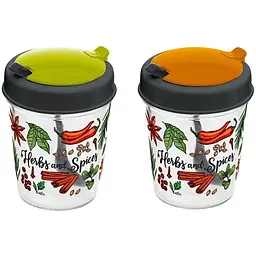 Спецівниця Herevin Spice Jar with Spoon 320 мл в асортименті (131511-000) - мініатюра 3