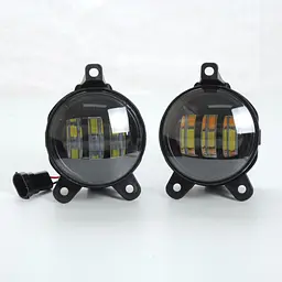 Протитуманні фари LED для Пріора 2170 2171 2172 з лінзою / 30W / 10w x 3 / Жовті 2 шт.