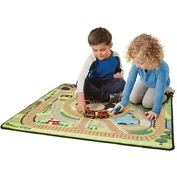 Килимок ігровий Melissa & Doug Залізниця з паровозиками (MD19554) - мініатюра 5