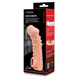 Насадка на член Kokos Cock Sleeve CS 007, M - мініатюра 11