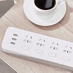 Мережевий фільтр-подовжувач MiJia Power Strip (4 розетки + 3 USB-port) 2 м White MJSWSKCXB-01QM (NRB4023CN) - мініатюра 5