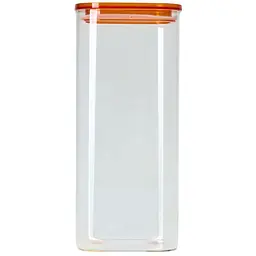 Ємність для зберігання MBM HOME 2 л прозора (KP-145 XL T/ORANGE)