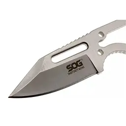Ніж із фіксованим лезом SOG Instinct Mini Сірий - мініатюра 2