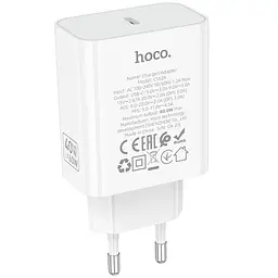 МЗП Hoco C162A Source PD40W (1USB-C) White - мініатюра 5